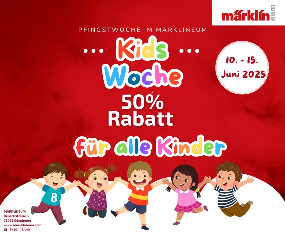 Mit Volldampf in die Pfingstferien!